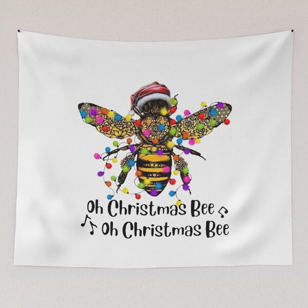 Item preview, Bee Santa Oh Christmas Bee Oh Christmas Bee Light  designed and sold by ThomasTrump.
