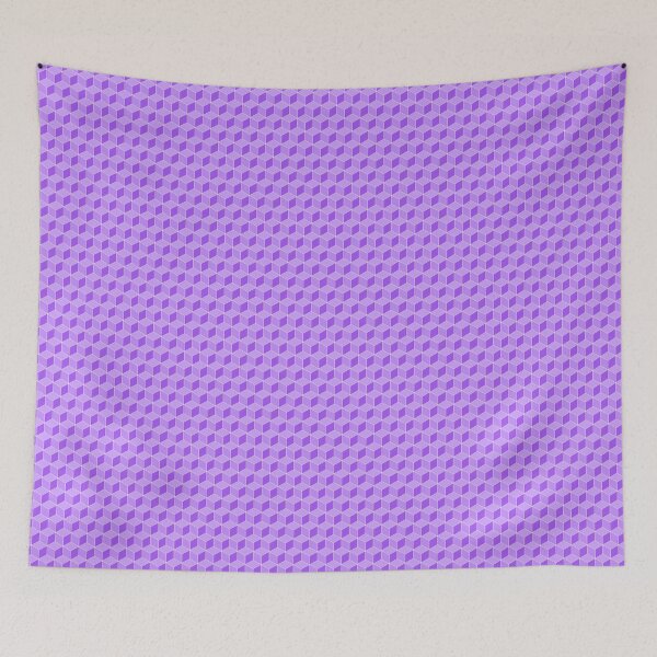 Item preview, Purple High-Contrast Geometric Pattern designed and sold by bekahthebutler.