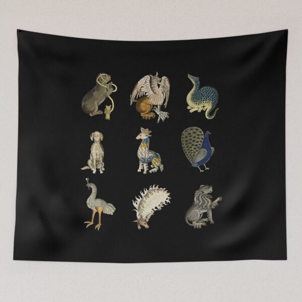 Item preview, Medieval Animals T-ShirtMedieval and Tudor Beasts, Creatures and Animals designed and sold by GongLake.