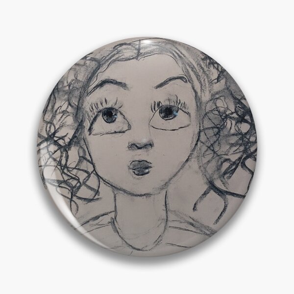 Item preview, Girl with big eyes designed and sold by igeorgia.