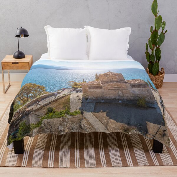 Item preview, Church on the lake in Ohrid, North Macedonia designed and sold by mitzobs.