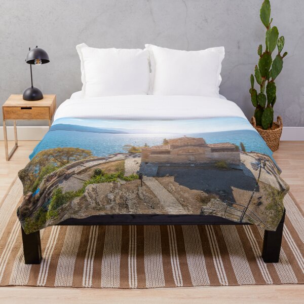 Item preview, Church on the lake in Ohrid, North Macedonia designed and sold by mitzobs.