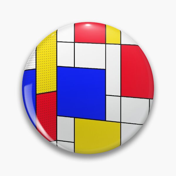 Artikelvorschau, Mondrian in 3D entworfen und verkauft von Hell-Prints.