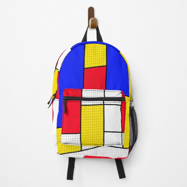 Aperçu de l'œuvre Mondrian en 3-D créée et vendue par Hell-Prints.