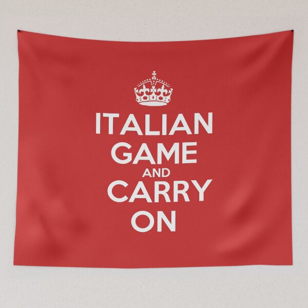 Item preview, Italian Game and Carry On - Chess opening T-Shirt designed and sold by edygun.
