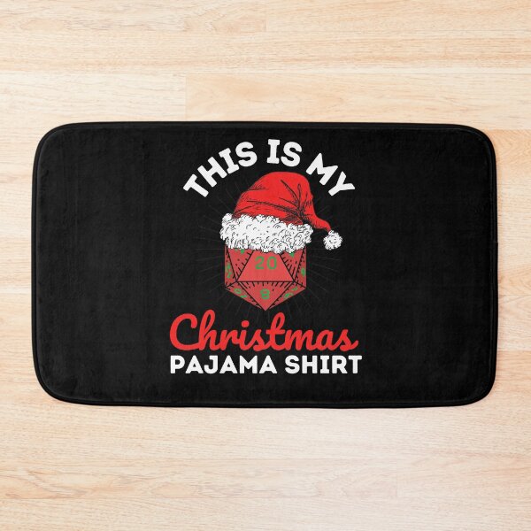 Item preview, This is my Christmas Dungeons and Dragons Pajama Shirt designed and sold by DatDragonShop.