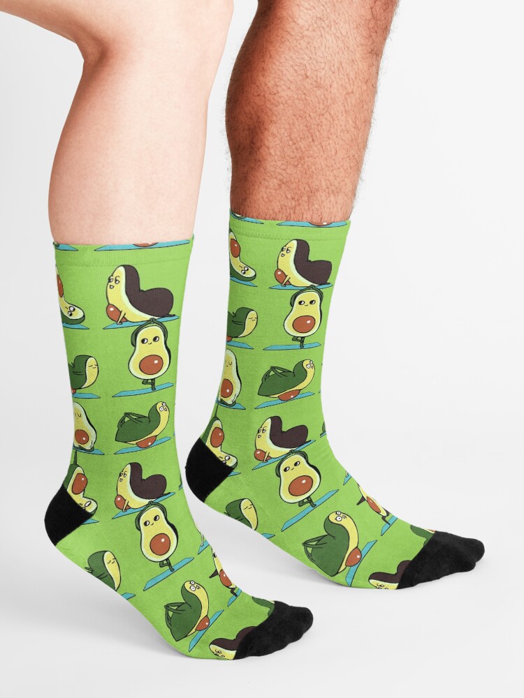 Alternate view of Avocado Yoga Socks