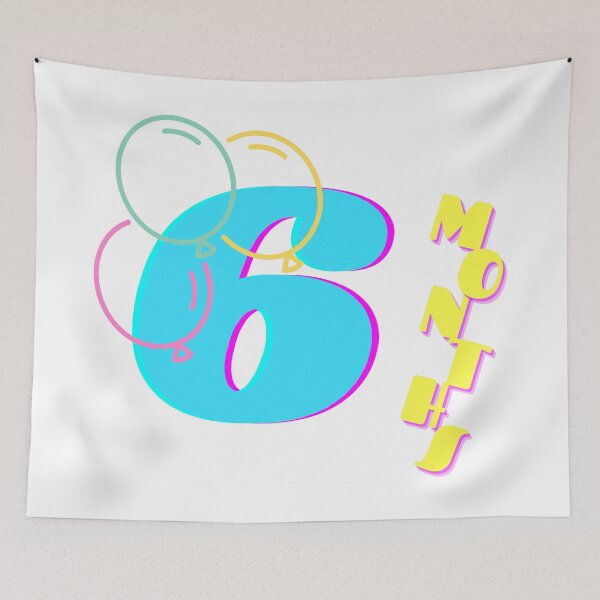 Item preview, Baby monthly milestone 6 months designed and sold by sully-boutique.