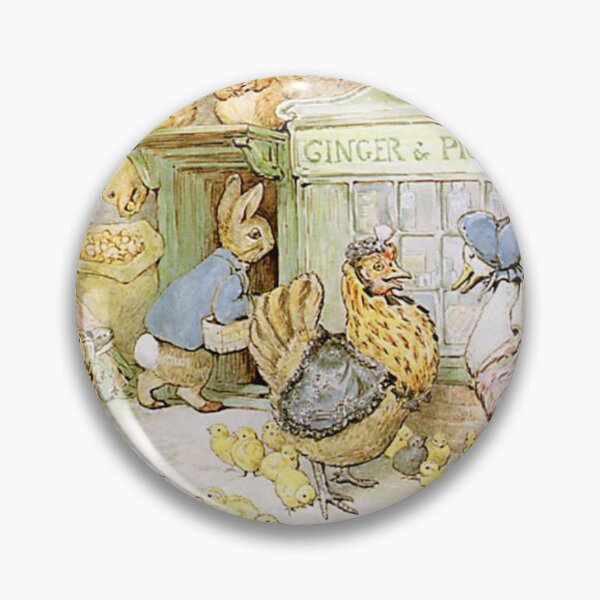 Artikelvorschau, "Peter Rabbit Shops bei Ginger and Pickles" - aus der Tale of Ginger & Pickles von Beatrix Potter entworfen und verkauft von johndhalsted.