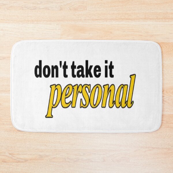 Item preview, Hrvy don't take it personal designed and sold by NancyArtDesigns.
