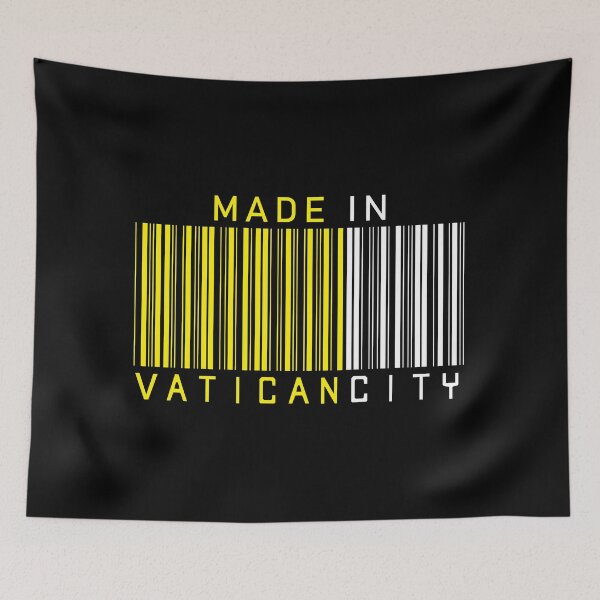 Item preview, Made In Vatican City Barcode designed and sold by hockeng.