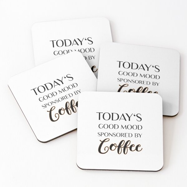 Item preview, Good Mood Sponsored By Coffee designed and sold by Vivoh12.