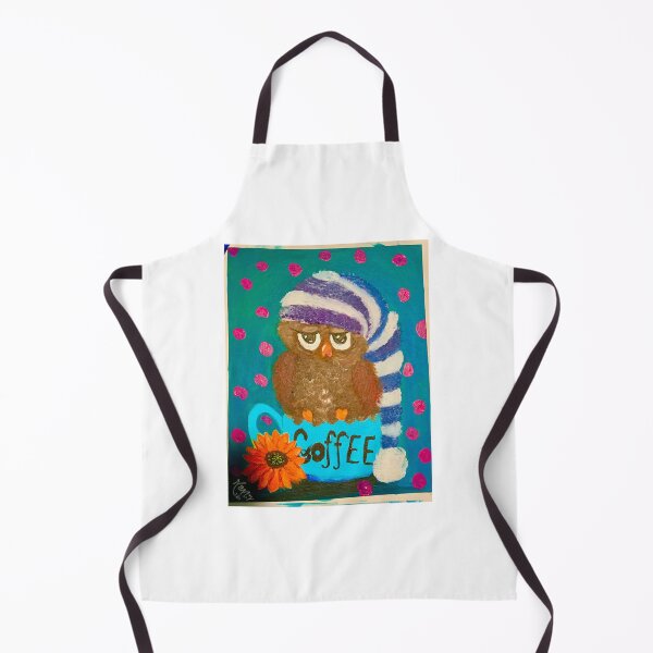 Item preview, Owl in coffee cup designed and sold by 507NancyArt.
