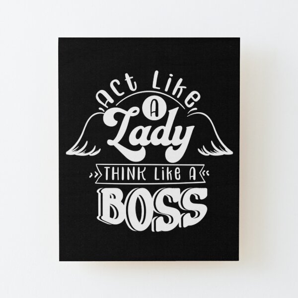 Think Like A Boss Geschenke Merchandise Redbubble