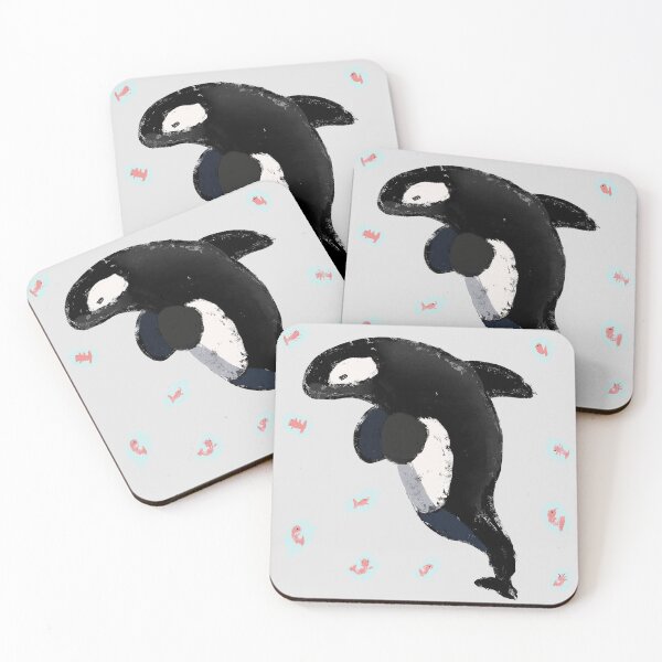 Item preview, Orca With Some Snacks designed and sold by beanietegan.