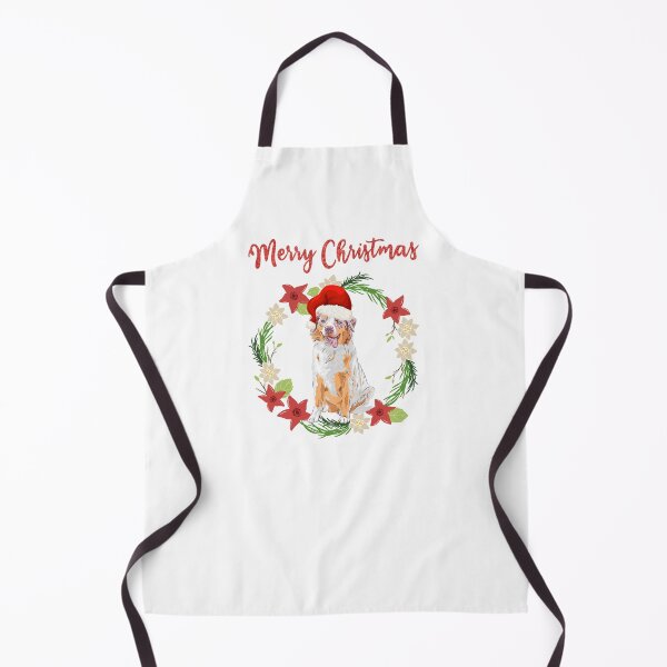 Item preview, Australian Shepherd Christmas designed and sold by The Little Wood Cottage.
