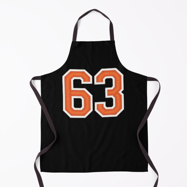 Item preview, Sports Number 63 Jersey Sixty Three Orange designed and sold by elhefe.
