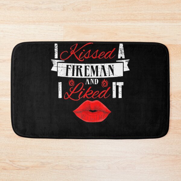 Item preview, Firefighter Wife Gift I Kissed A Fireman designed and sold by TheBloom98.