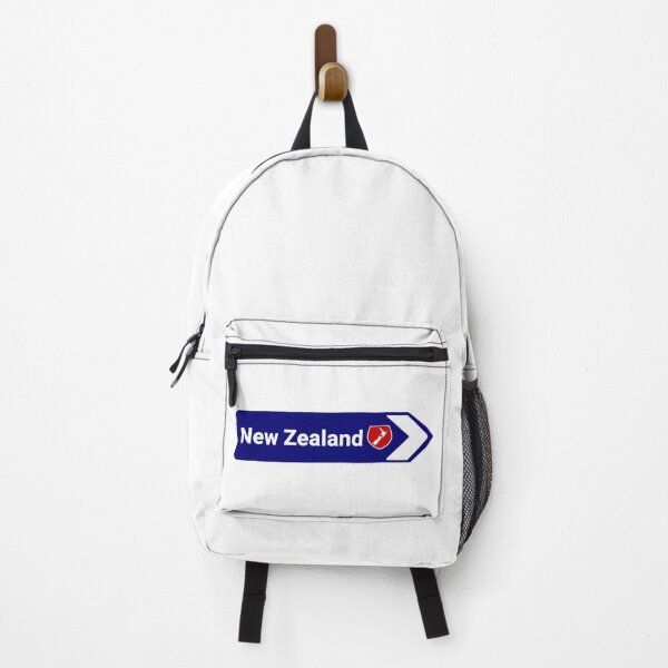 Item preview, New Zealand-Road-Sign-Blue designed and sold by LatitudeNZ.