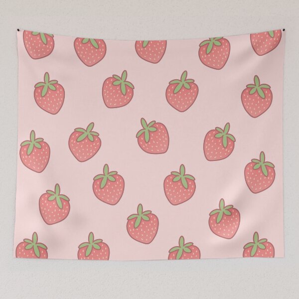 Item preview, Delicious Strawberries Pattern designed and sold by soodery.