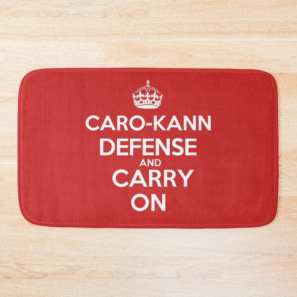 Item preview, Caro-Kann Defense and Carry On - Chess opening T-Shirt designed and sold by edygun.