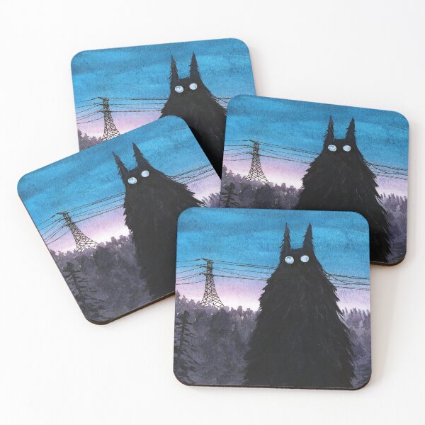 Item preview, Cute monster in the woods designed and sold by LucienRuby.