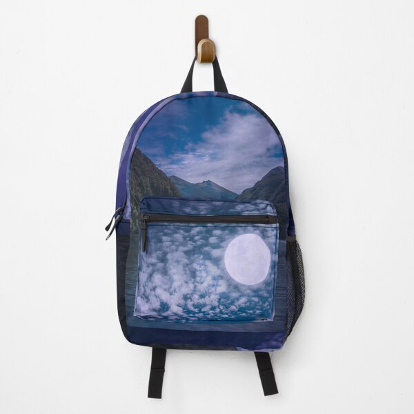 Item preview, Mysterious Moon at Doubtful Sound in New Zealand designed and sold by Danielasphotos.