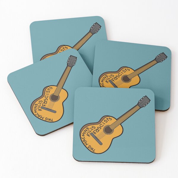 Item preview, This Machine Kills Fascists (Woody Guthrie Guitar) designed and sold by OwlishArts.