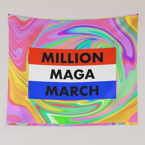 Item preview, million maga march designed and sold by sarina G.