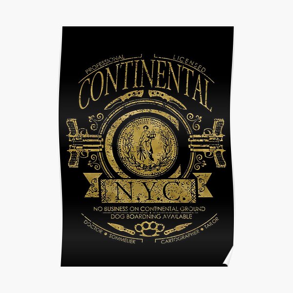 John Wick Continental Poster