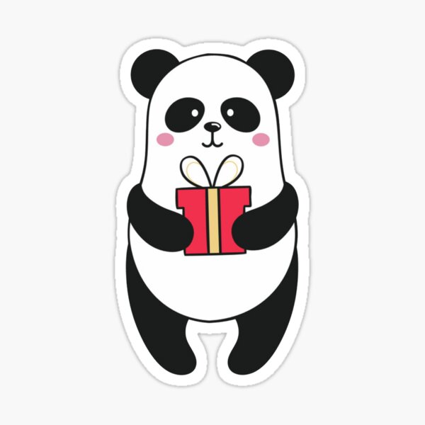 Aperçu de l'œuvre panda de Noël créée et vendue par zanbo.