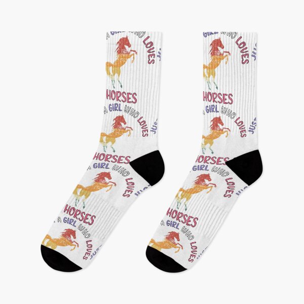 Item preview, Just a girl who loves horses  designed and sold by Catsloversdotme.