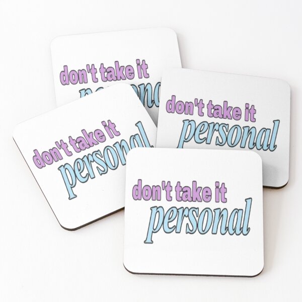 Item preview, Hrvy Don't Take It Personal designed and sold by NancyArtDesigns.
