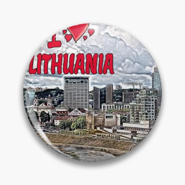 Item preview, I LOVE LITHUANIA, VILNUS designed and sold by REALDesign-Shop.