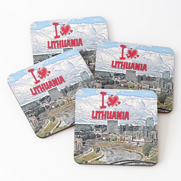 Item preview, I LOVE LITHUANIA, VILNUS designed and sold by REALDesign-Shop.