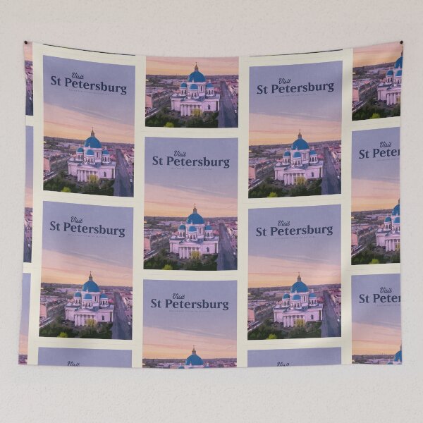 Item preview, Visit St. Petersburg designed and sold by Mercury Club.