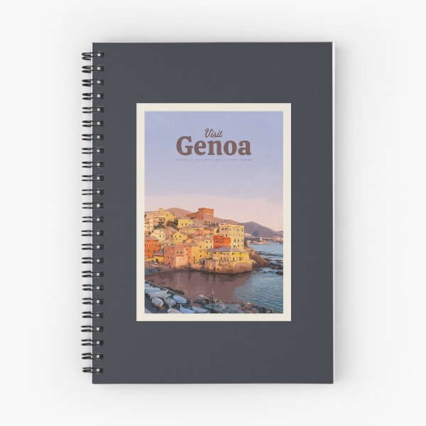 Item preview, Visit Genoa   designed and sold by Mercury Club.