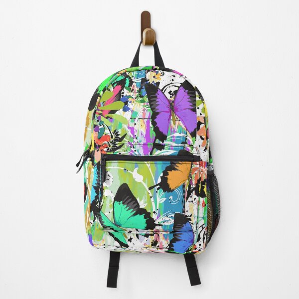 Item preview, Colorful Papillon - Cute Butterfly - Girlie - Flower Pattern - Butterflies designed and sold by BigWildKiwi.