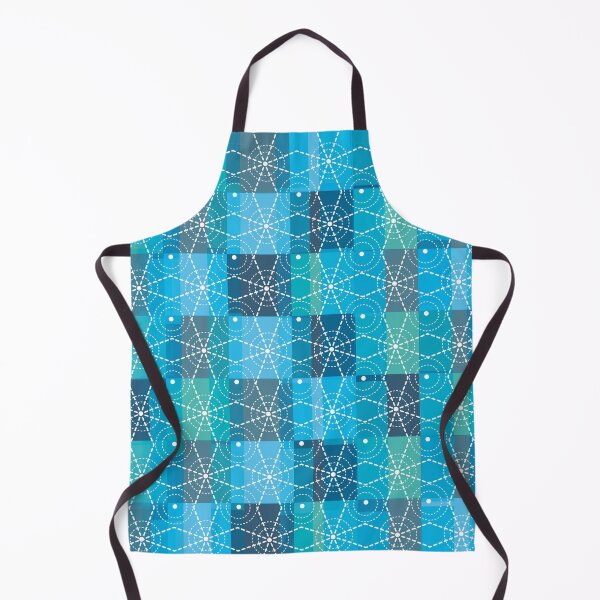 Item preview, Stars on a blue checkerboard pattern designed and sold by BeerenStark.