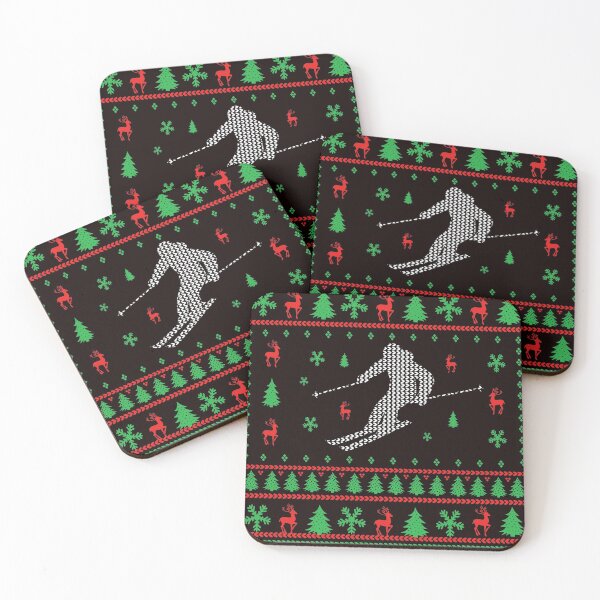 Artikelvorschau, Eislaufen lustiger hässlicher Weihnachtspullover entworfen und verkauft von trendsshop.