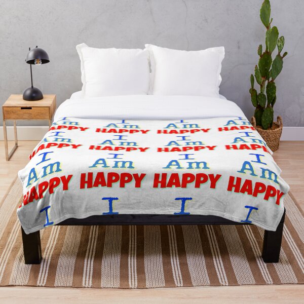 Item preview, I am Happy print  designed and sold by 59SHOP24.