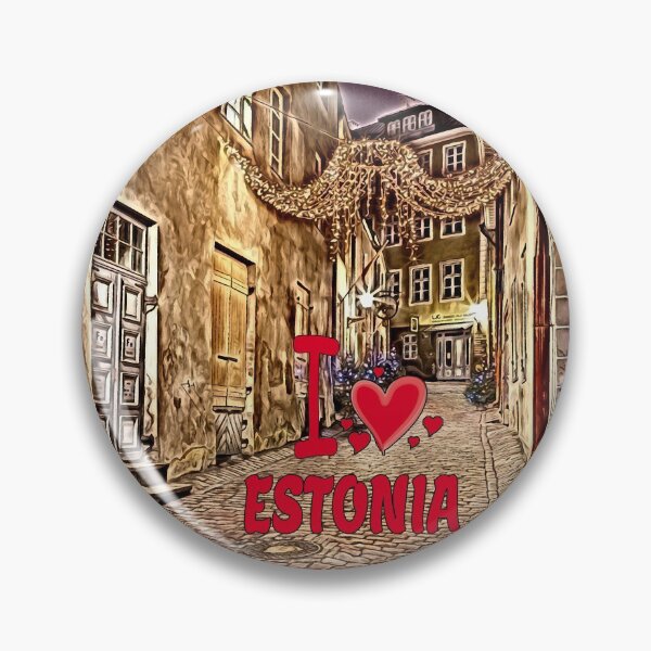 Item preview, I LOVE ESTONIA, Tallinn designed and sold by REALDesign-Shop.