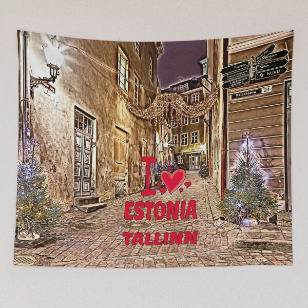 Item preview, I LOVE ESTONIA, Tallinn designed and sold by REALDesign-Shop.