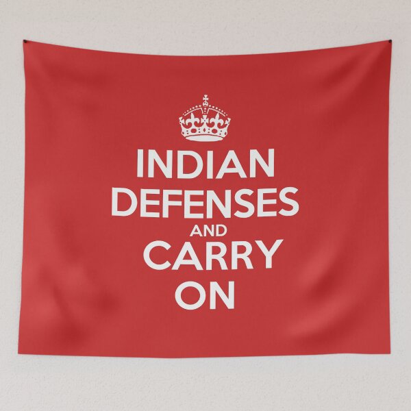 Item preview, Indian Defenses and Carry On - Chess opening T-Shirt designed and sold by edygun.