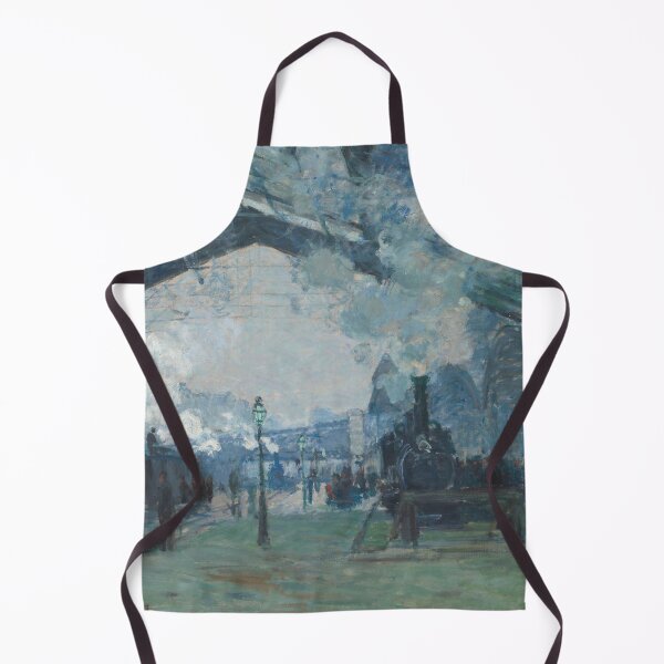Aperçu de l'œuvre L'arrivée du train de Normandie de Claude Monet créée et vendue par SimpleJoyStyle.