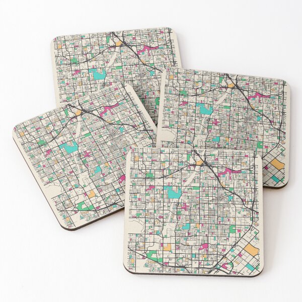 Item preview, Santa Ana, California Street Map designed and sold by A Deniz Akerman.