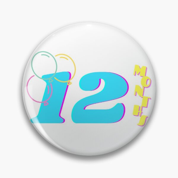 Item preview, Baby monthly milestone 12 months designed and sold by sully-boutique.