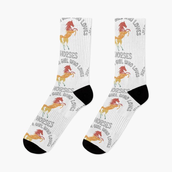 Item preview, Just a girl who loves horses  designed and sold by Catsloversdotme.