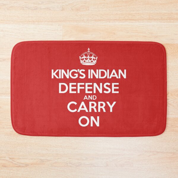 Item preview, King's Indian Defense and Carry On - Chess opening T-Shirt designed and sold by edygun.