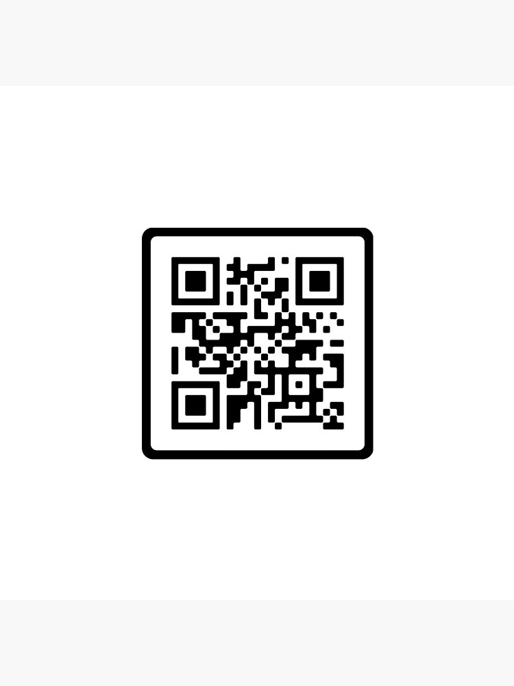 "QR code Scan to see my smile" Pin by IgaBarClay Redbubble